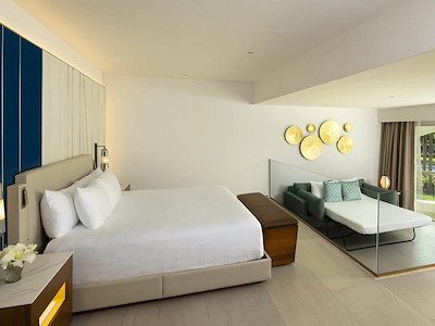 Accessible Room King Bed and Sofa Bed
