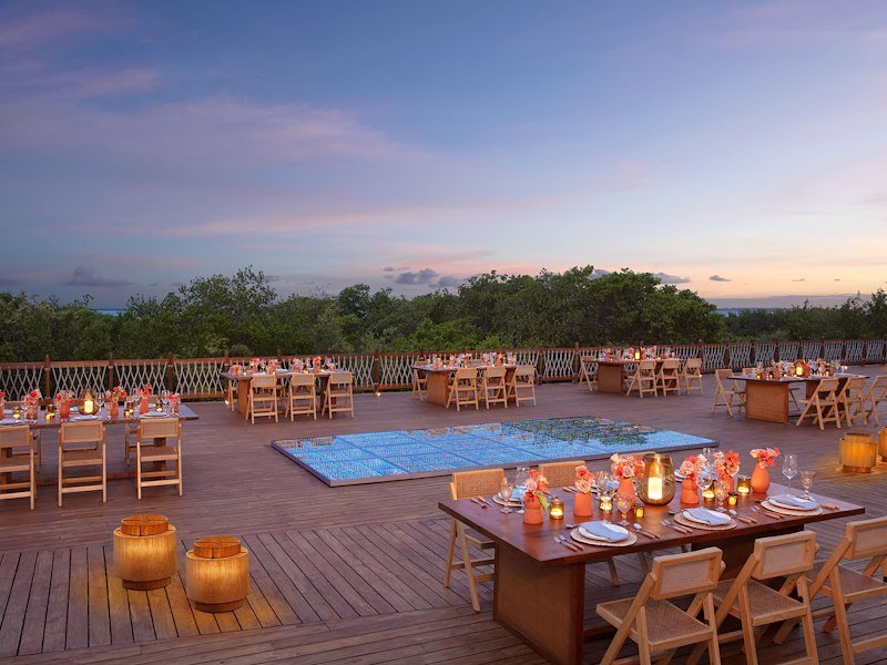 Amber Sunset Deck