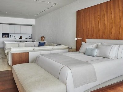 Partial Ocean View Two Double Beds