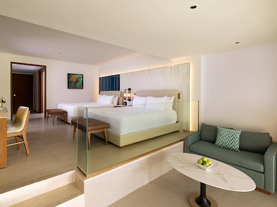 Islander Junior Suite Two King Beds & Sofa Bed