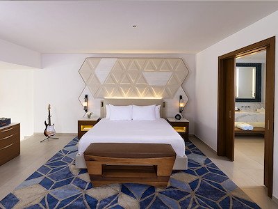 Rock Family Suite (One Bedroom) King bed & Two Sofa Beds