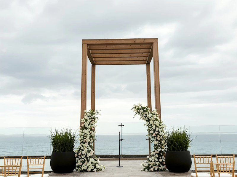 Sky Rooftop Wedding Gazebo