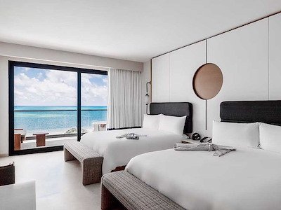 Oceanfront Two Queen Beds