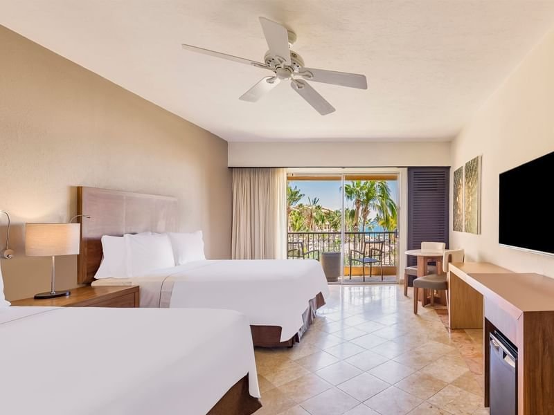 Deluxe Room Ocean View, 2 Double