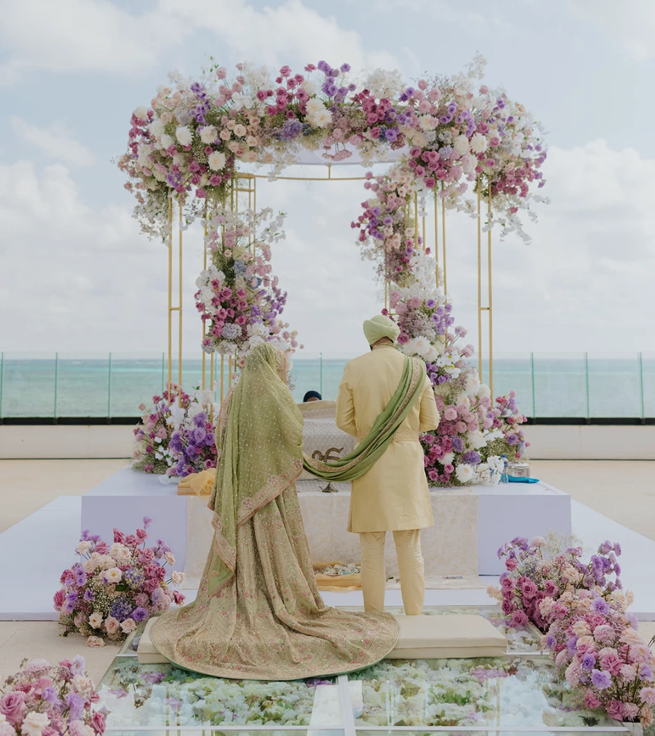 Luxury wedding event design